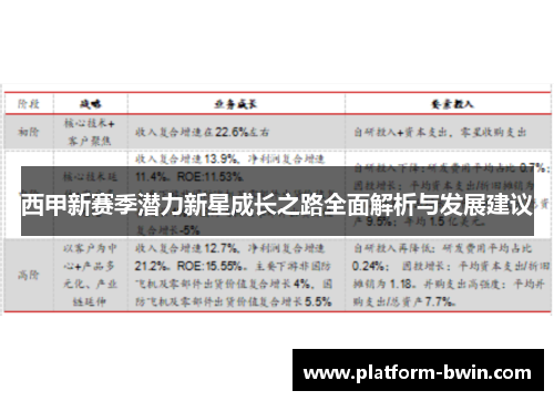 西甲新赛季潜力新星成长之路全面解析与发展建议